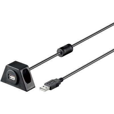 Product image of the product “USB-Verlängerung 2 m mit Einbaubuchse ”